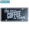 [SQ-DGLZ] Hot Coffee License Plate Store Bar Wall Decoration Tin Sign Vintage Metal Sign Home Decor Painting Plaques Art Poster