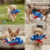 Bite Tough Rope Dog Chew Toy Tightly Woven Rope Squeaky Interactive Toy  Interactive Play