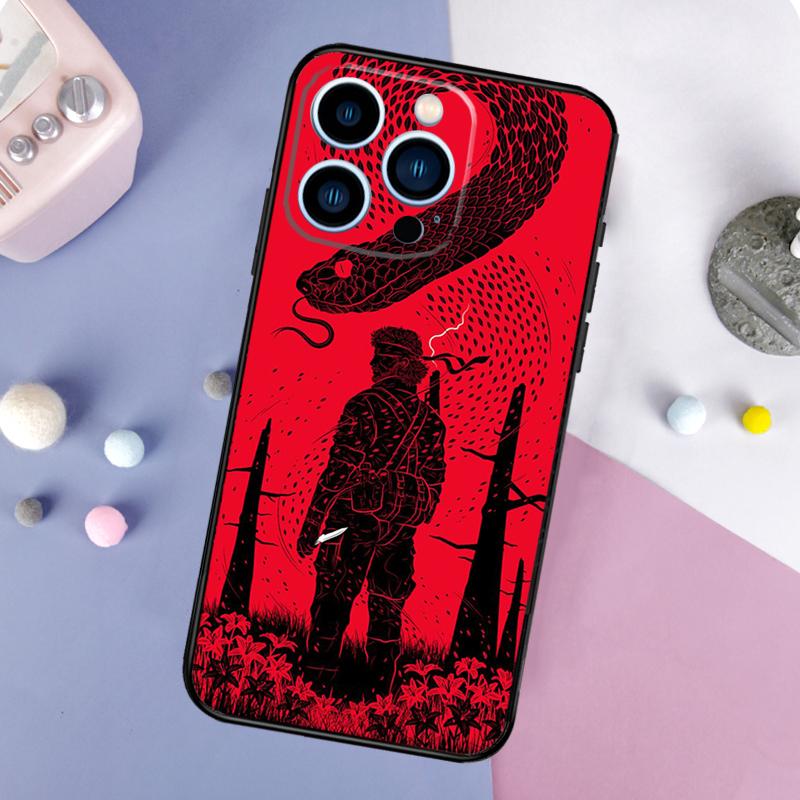 Игровой чехол для телефона Metal Gear Solid для iPhone 16 15 14 12 11 13 Pro Max Mini Plus X XS Max XR Задняя крышка