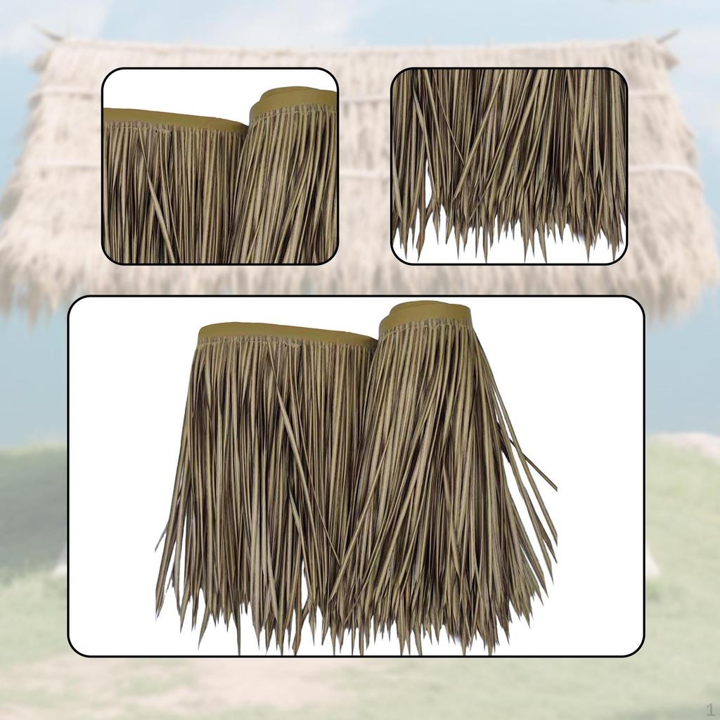 Artificial Palm Roof Accessories, Realistic Bar Grass, Grass Base Roof, Roll for