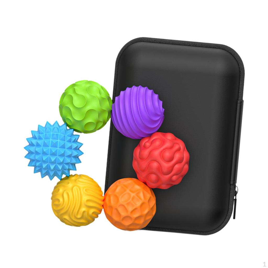 6 шт. Силиконовые магнитные шарики Креативные сенсорные игрушки для женщин, детей, мальчиков, девочек Розовые