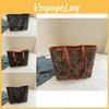 Vintage Fashion Leopard Print Tote Bag Stylish And Trendy Design For Fall 2024