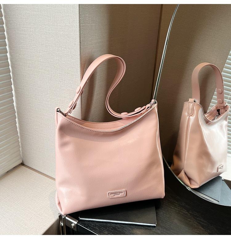 Женская студенческая сумка, сумка-тоут для поездок на работу, кроссбоди, большой вместимости, новая, простая, универсальная, на плечо