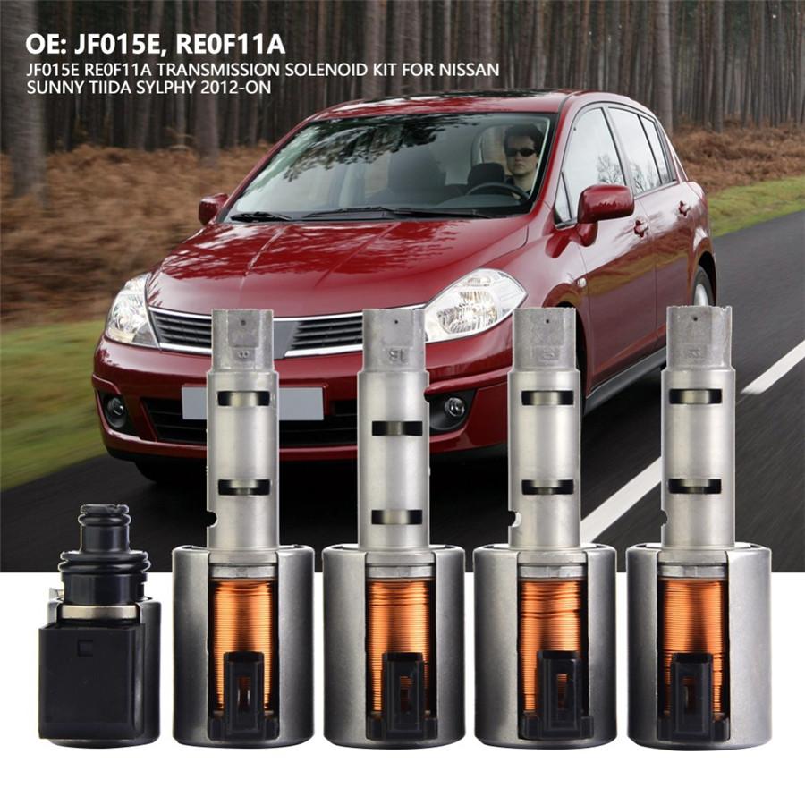Соленоид трансмиссии для Nissan Note Sentra Tiida Versa RE0F11A JF015E CVT