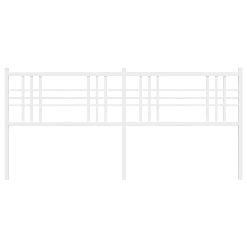Replacement Headboard Metal White 200 cm