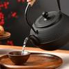 KazeSo Iron Iron Iron Iron Direct Совместим с IH Iron Cast Tea Ceremony Iron Маленький чугунный чайник для заваривания чая в старом чугунном чайнике для заваривания чая