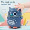 1Pc Funny Owl Toy Press Mechanical Sliding Toy Baby Boy Girl Kids Gifts