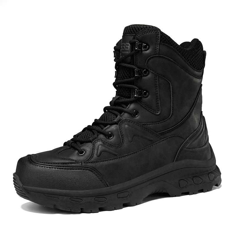 Fashion Men Boots Desert Tactical Boots High Top Outdoor Hiking Shoes Ankle Work Safty Sneakers