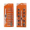 Professional Tap and Die Tool Kit, 11Pieces, Precise Machined Threading Tool for Easy Use In Repairs and Maintenance