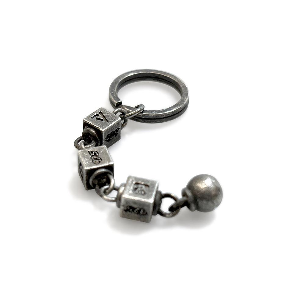 Agroundring Initial Dise Keyring