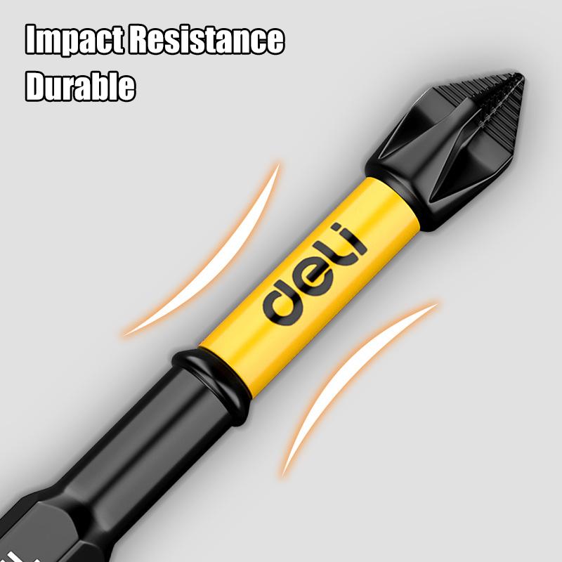 Non-Slip Impact Batch Head Strong Magnetic Cross High Torque Hardness Screw 25/50/65/70/90mm Waterproof Ph2 Screwdriver Bits Set