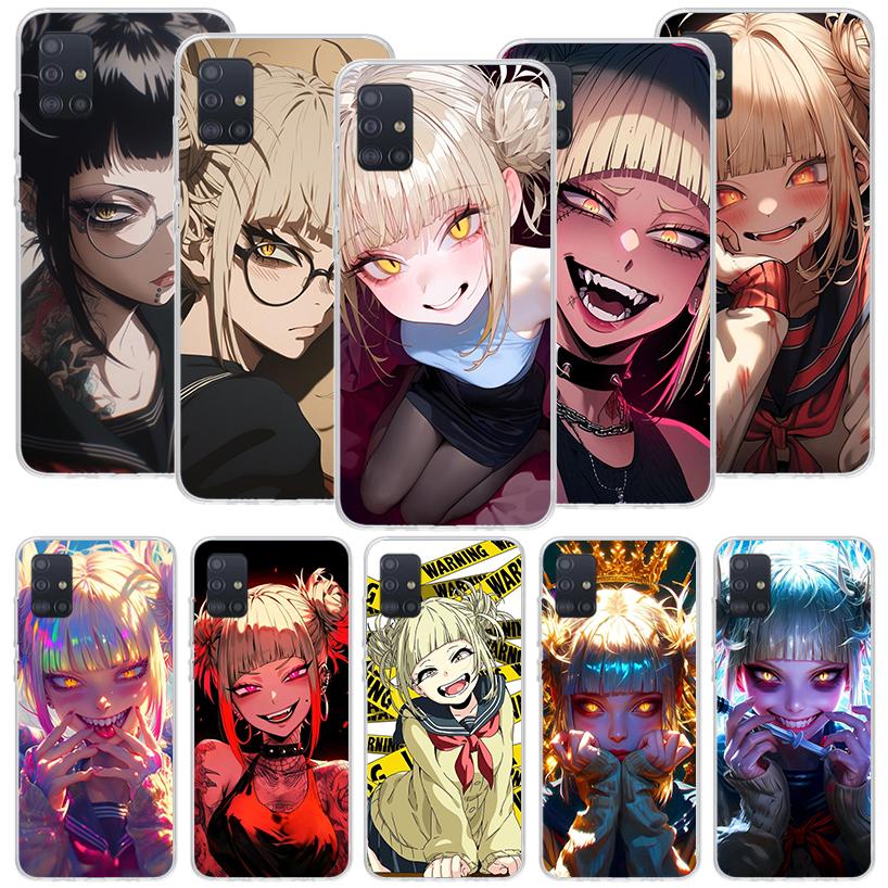 Чехол для телефона Himiko Toga My Hero Fashion для Samsung Galaxy A52 A32 A22 A12 A02S A50S A30S A51 A31 AA71 Note 20 Ultra 10 S10 Plus