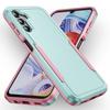 Синий противоударный задний чехол для Samsung Galaxy S23 FE, S22 Ultra, S23 Plus, S21, S20, S23, S22, S21 с тонким профилем и текстурированным захватом