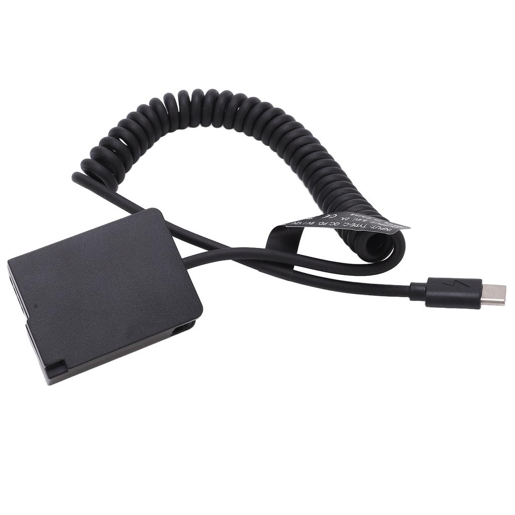 Тип C DMWDCC8 Полностью декодированный адаптер-муфта для аккумулятора-пустышки с гибким пружинным кабелем для камеры G5