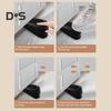 Spring Door Stopper Wedge Wall Protector Heavy Duty Height Adjustable Anti-slip Rubber Bottom Windproof No Drilling Anti-collision Floor Doorstop