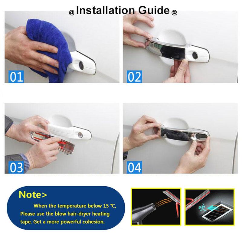 Автомобильный Стайлинг Хромированная Накладка на дверную ручку Отделка Накладка Украшение Для Mazda 2 3 6 CX3 CX5 CX9 DJ DL BM BN GJ GL DK KE KF TC 2013-2020