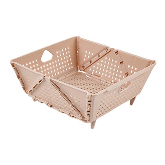 Складной дуршлаг Складная корзина для слива с ножками для опоры Можно мыть в посудомоечной машине Кухонный дуршлаг для фруктов овощей пасты