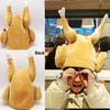 Plush Turkey Shark Hat With Moving Ears Bunny Hat Ears Funny Cute Party Music Cap For Carnival Thanksgiving Party