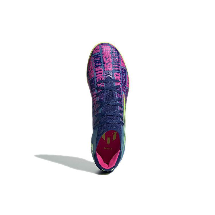 adidas X Speedflow Messi.3 TF Numbersup Унисекс Кроссовки Синие Победа-Синий Шок-Розовый FY6896