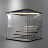 3/5 Layers Acrylic Display Case With LED Light Figurines Toy Blind Box Organizer Dust Proof Dolls Action Figure Display