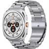 Металлический ремешок для умных часов Samsung Galaxy Watch Ultra 47 мм Браслет из нержавеющей стали для Galaxy Watch Ultra 47 мм Ремешок для часов