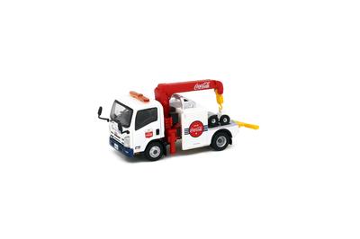 Модель эвакуатора Isuzu N Series в масштабе Tiny City, литая, 1/64, Coca-Cola