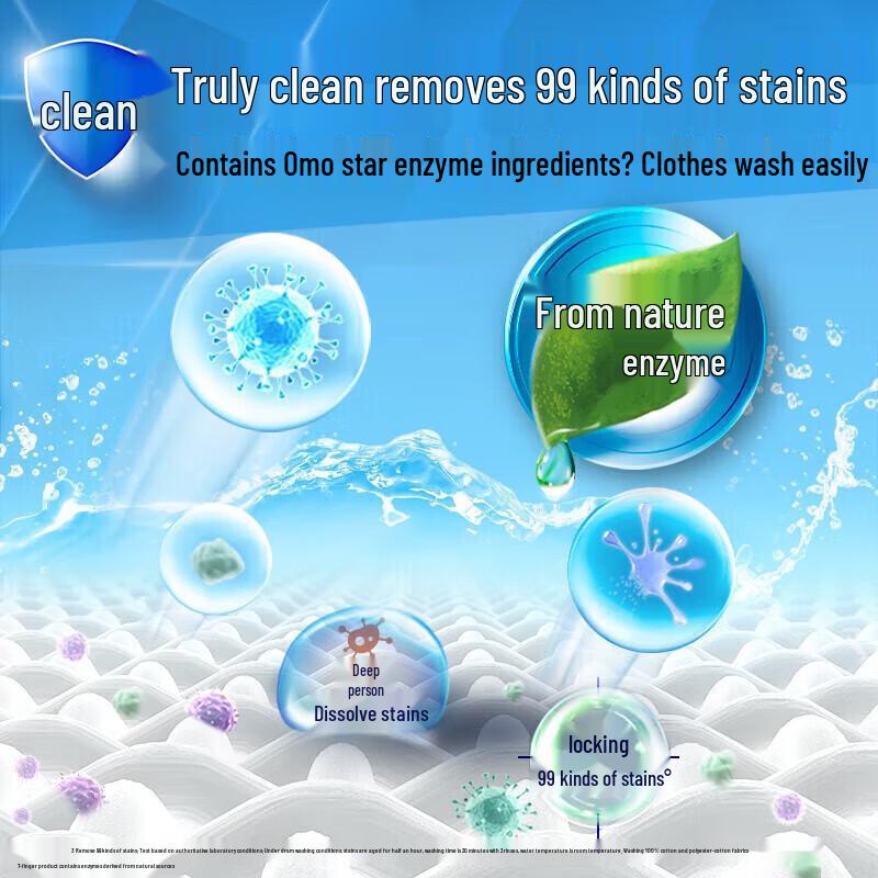 OMO 3-in-1 Soothing Lavender Laundry Pods