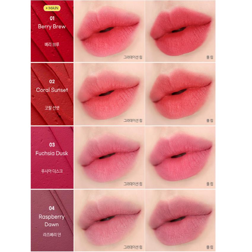 Luna Тинт-фиксатор Over Blur, 4,5 г, 7 цветов