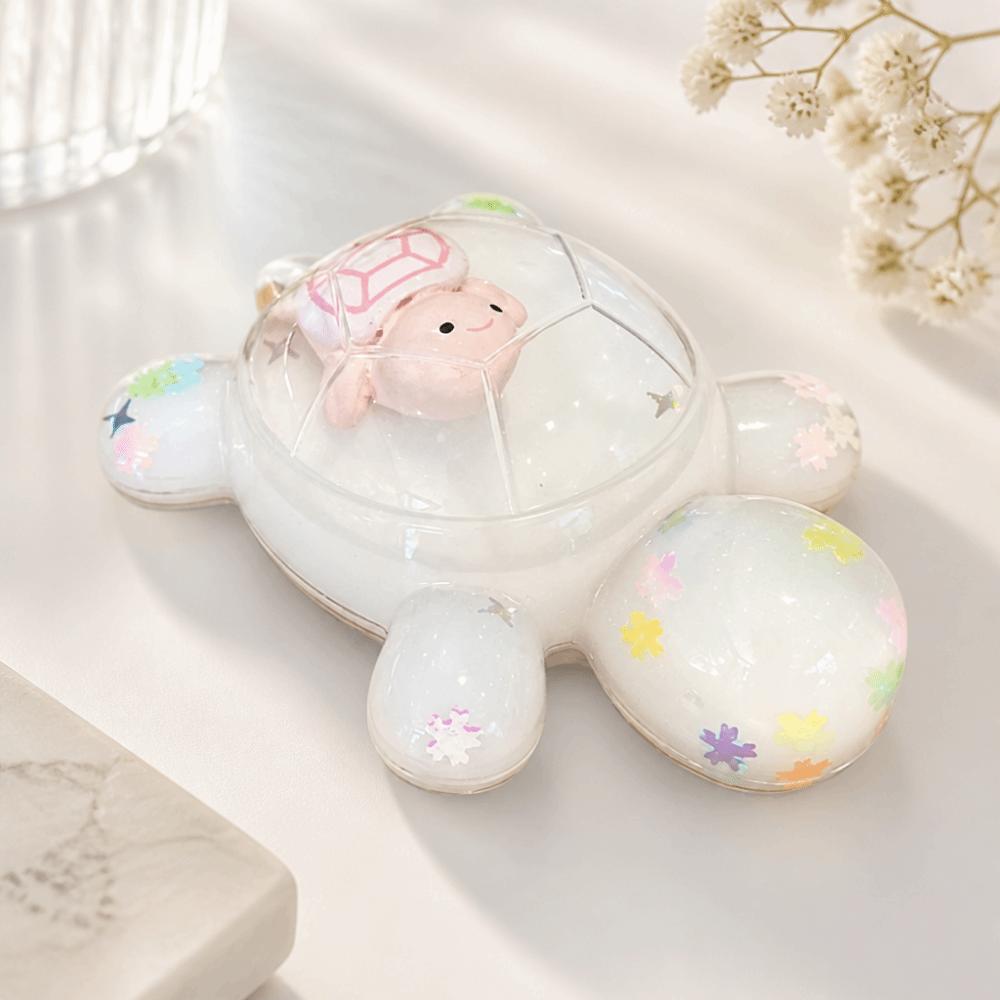 Cute Turtle Small Ornament Creative Quicksand Turtle Figurine Decoration Accessories