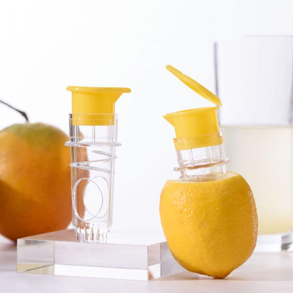 2pcs Spiral Design Lemon Juicer Manual Citrus Reamer Squeeze Lemon Tool Lemon Filter Orange