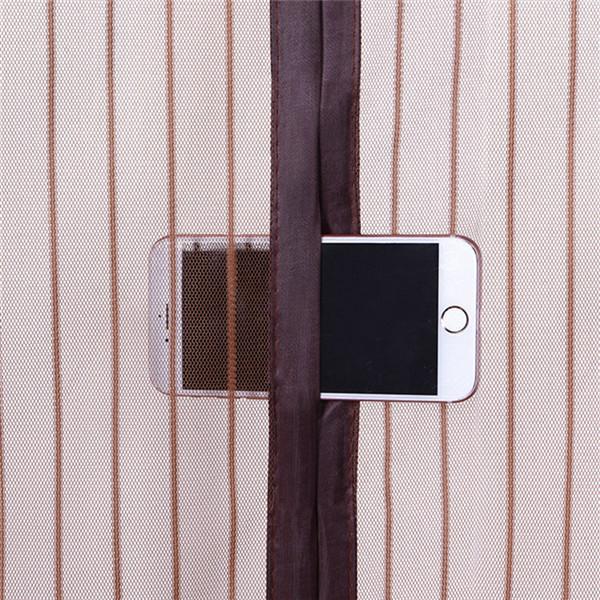 1 Set Magnet Door Screen Net Anti Mosquito Insect Fly Bug Curtains Net Door Screen Kitchen Curtains Magnet Door ScreenNet