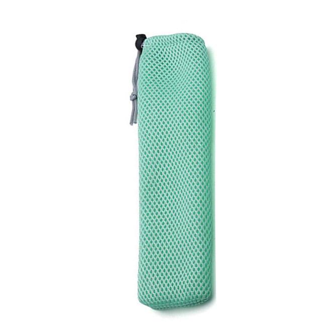 26cm Straw Bag Portable Travel Mesh Bag Straw Pouch Straw Carrying Case for Straw Cutlery Fork Spoon Tableware Sets Wholesale 5