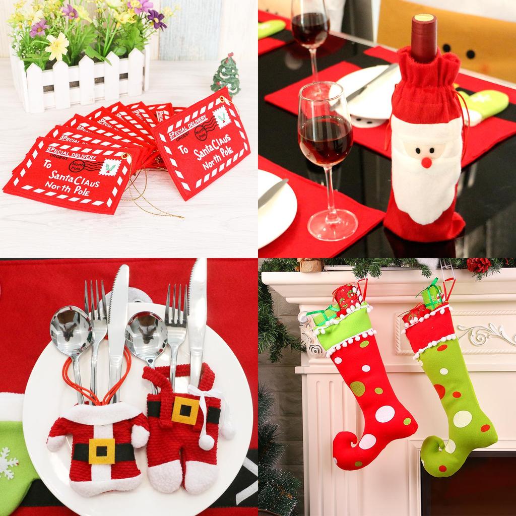 Vibrant Santa Pants Christmas Candy Bags Enhancing Your Holiday Decor Style