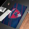 Clermont Foot Crest Design Mouse Pad, Rubber Base, Mouse Pad for Gamers and Office Use, Gaming Desk , Easy To Clean Mat Christmas fan gifts