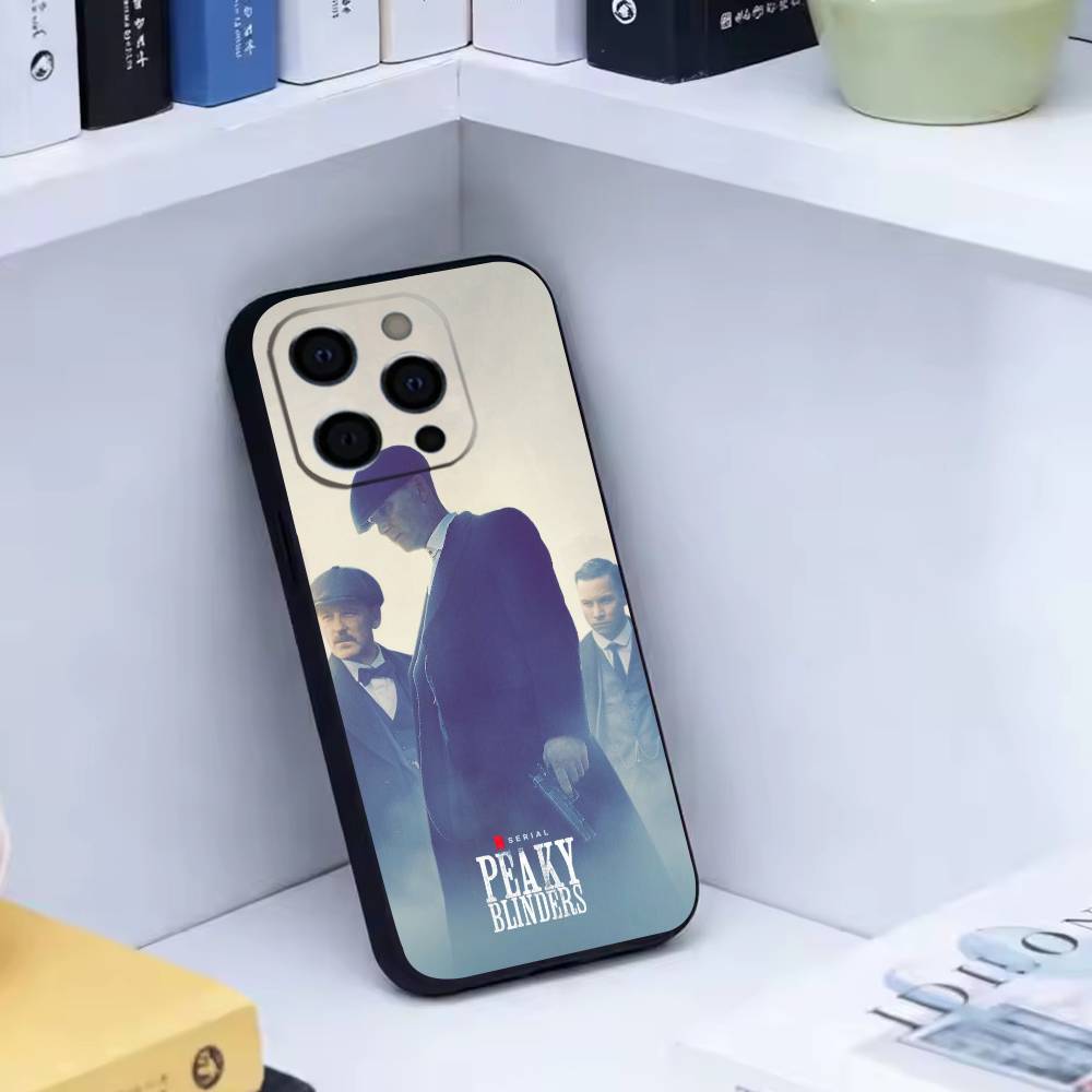 Film Peaky Blinders Phone Case For iPhone 17, 16,15,14,13,12,11 Plus,Pro Max, Others Soft Black Cover