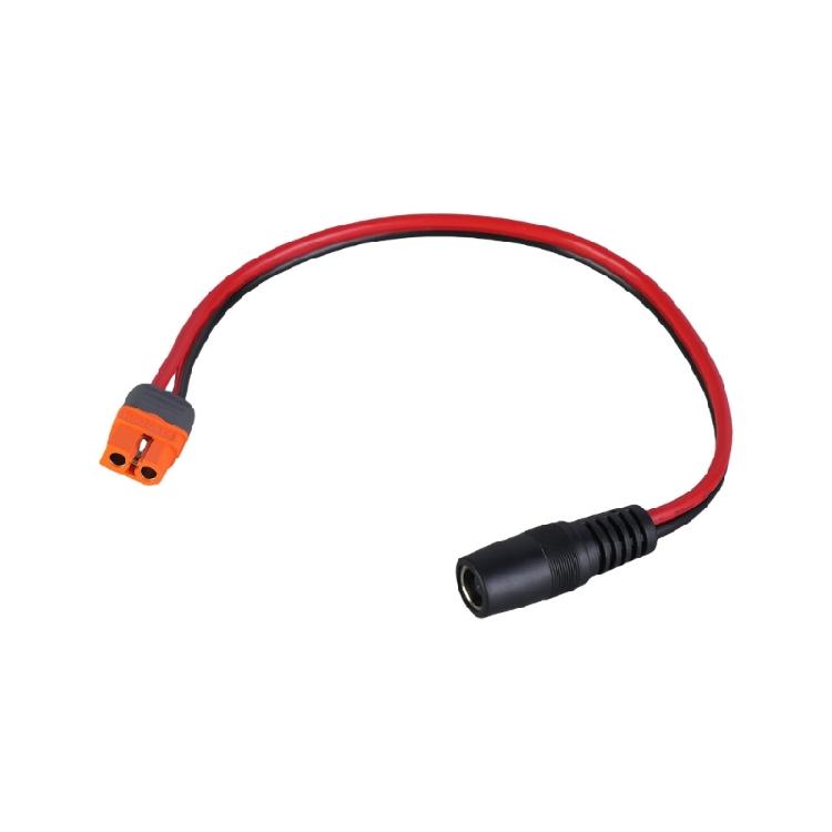 Кабель-переходник XT60I Female на DC7909 Female 32 см для эффективной зарядки солнечных панелей и электростанций