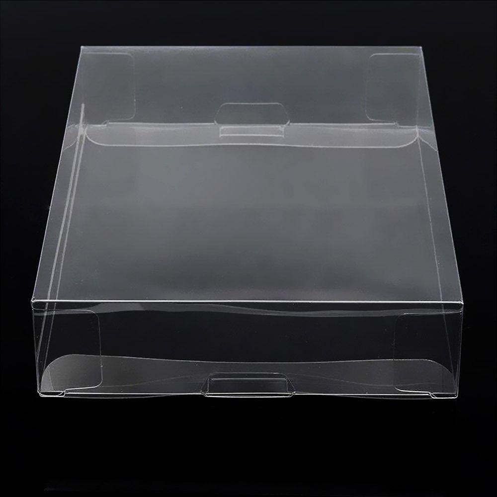 5 Clear Case Sleeve Protector for Nintendo N64/SNES Games Cartridge Box Protector(Set of 5)