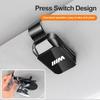 Car Press Switch Glasses Clip Case Sunglasses Bracket Storage For BMW M Performance F20 F40 F22 F30 E90 F32 F06 F07 F46 E60 M5  QQW1