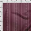 oneOone Ткань Cotton Flex Dark Magenta Tribal Diy для одежды, стеганая ткань с принтом, ткань по ярдам 40 дюймов