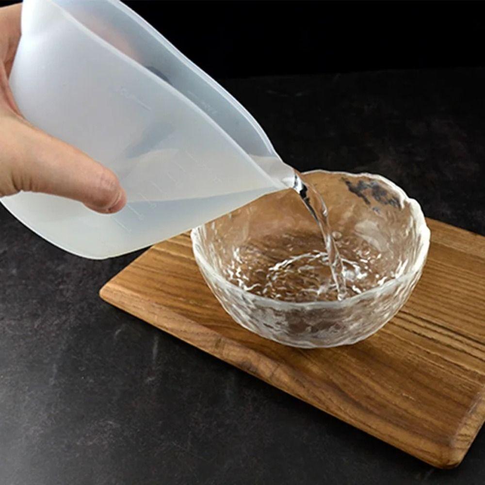 Scale Graduated Cup Silicone Milk Cup Mixing Cup Tools Measuring Cup  Jewelry Making