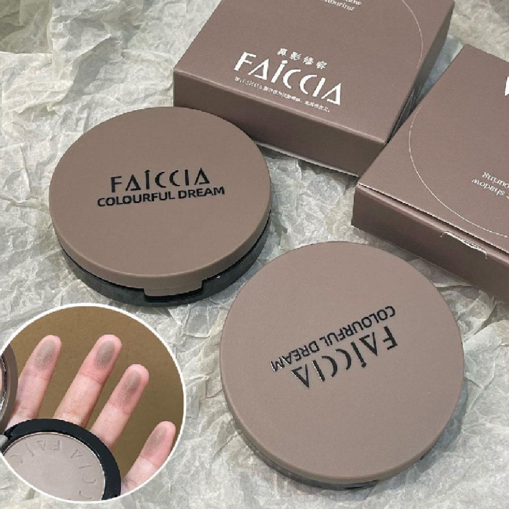 FAICCIA Матовый контурный бронзер хайлайтер гладкая стойкая косметика макияж для лица R5Z2