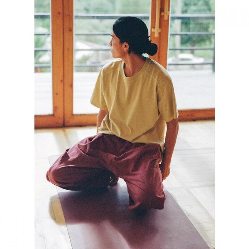 Budhi Mudra Women S Pocket Tapered pantS windSor Wine B63003apl82