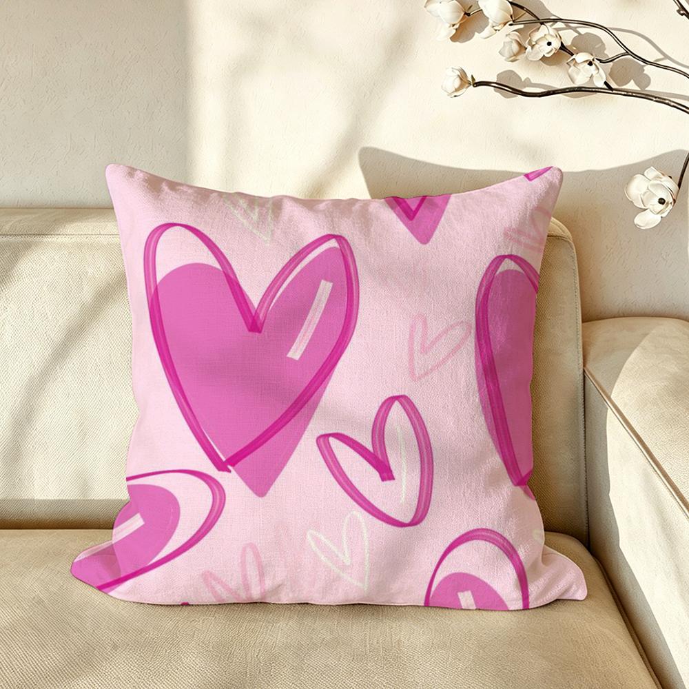 Trend LLovely Cushion Cover Pillow Case Antidustmite Pillowcase Silky Short Plush Sofa Cushion Cover hot