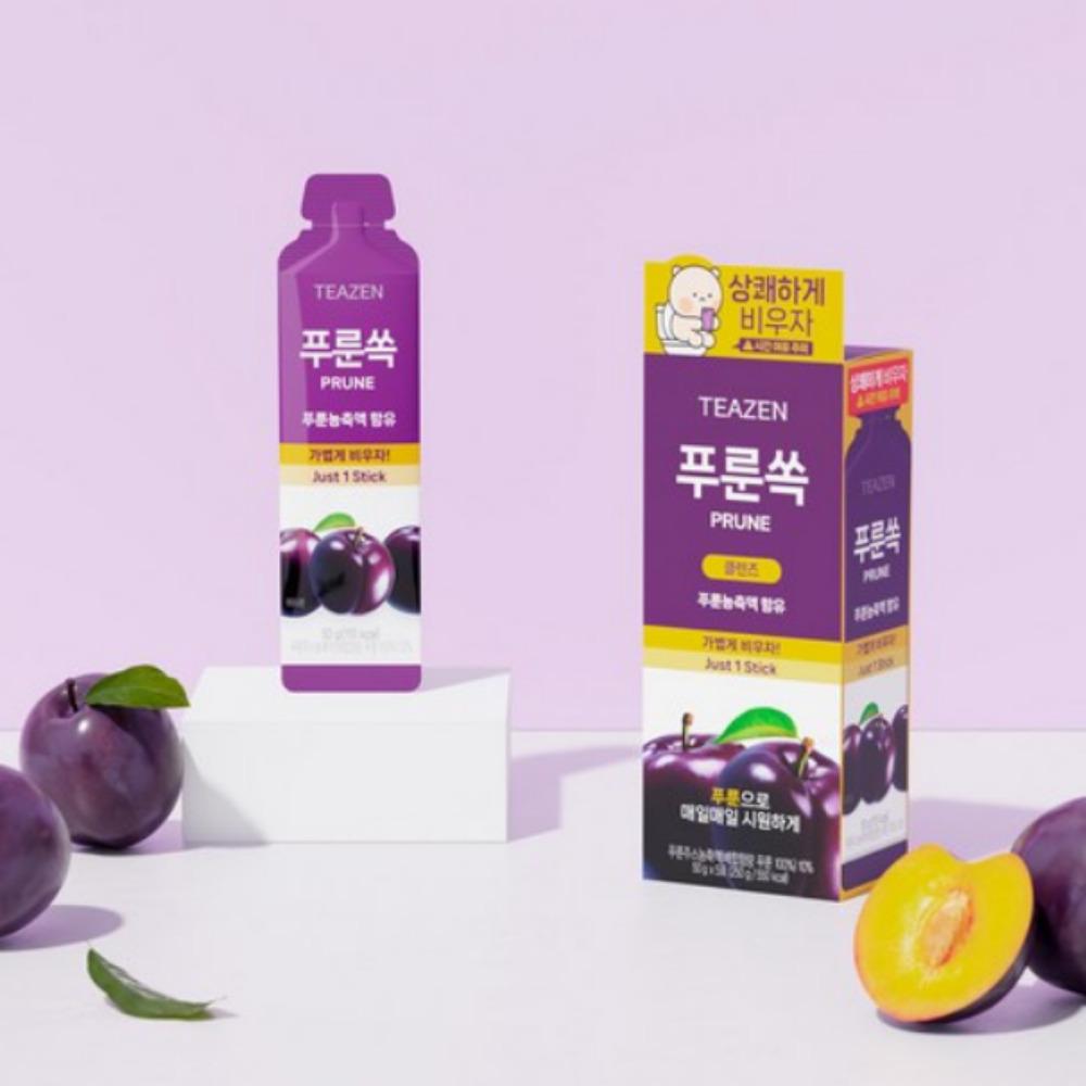 Teazen Prune Cleanse 50g X 5sticks / Detox / Bowel Movement