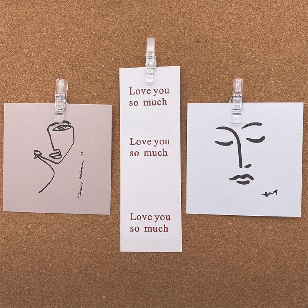 20 шт./коробка Мини прозрачные клипсы кнопки Креативные кнопки с клипсами Настенные маркеры