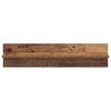 Wall Shelf Set 2 pcs Reclaimed Wood Look 80 x 11.5 x 18 cm Particleboard