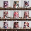 Genshin Canvas Poster Game Characters Ganyu Keqing Home Wall Art Painting Print Picture Kid Bedroom Living Room Decor Mural Gift