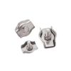 Egg Shape Rope Simple Grip Stainless Steel Bolt Clip Wire Rope Clamp Caliper Rigging Thimbles
