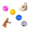 Plastic Cat Bell Ball Toy Interactive Jingle Ball Cat Toys Portable Chasing Cat Toys Ball  Puppy