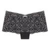 Sexy Underwear Elastic Waistband Protective Skin-touching Crochet Embroidery Floral Lace Underwear Inside Wear